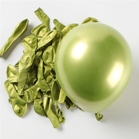 Palloncino cromato verde chiaro 5